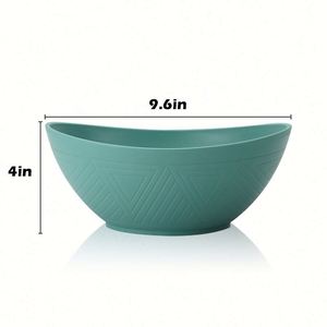 Juego de Tazones Grandes para Ensalada de Alta Densidad y Fácil Limpieza 2024, Tazones de Paja de Trigo para Alimentos - Product Image 4