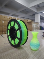 Filament d'impression 3D en PETG arc-en-ciel 1,75 mm 1 kg, tiges en plastique, température d'impression 240°C pour des créations originales