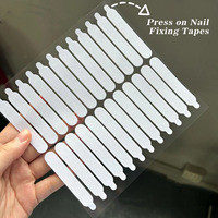 Boîtes d'emballage personnalisées pour faux ongles, petites boîtes de rangement en papier pour manucure avec fenêtre transparente