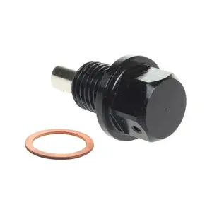 High Quality Aluminum Auto Spare Parts M14X1.5 Oil Pan Screw Magnetic Oil Drain Plug Absorb Debris of Oil