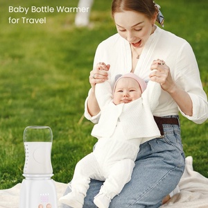 Portable Cordless Travel Bottle Warmer for Baby Milk & Breastmilk Custom with 4 <b>Adapters</b> & <b>USB</b> <b>Plug</b> Rechargeable - Product Image 6