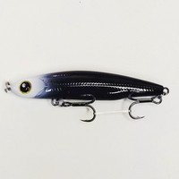 Leurre de crayon Silverfish de deuxième génération imprimé 17g 21g à engrenage fixe ABS perles Clicker intégrées 4X crochet de carpe pour