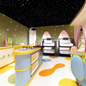 Attrezzatura per Parco Giochi Interno Certificata TUV, Personalizzata a Tema Stazione di Servizio e Bancomat per <span class=keywords><strong>Bambini</strong></span> - Product Image 5