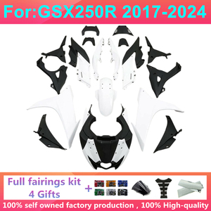 NUEVO Kit Completo de Carenado ABS para Motocicleta Compatible con GSXR250 <span class=keywords><strong>GSXR</strong></span> 250 GSX250R <span class=keywords><strong>2017</strong></span> 2018 2019 2020 2021 2022 2023 Kits de Carenados para Carrocería - Product Image 5