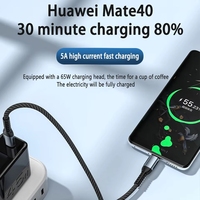 Câble USB C 2M 6A PD 240W, charge rapide, synchronisation des données, cordon de chargeur de type C tressé avec puce intelligente pour ordinateur portable, téléphone, tablette