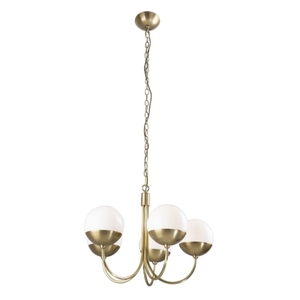 Chaud Romantique Moderne Boule Décorative Lampe Suspendue Lustre Albâtre <span class=keywords><strong>Globe</strong></span> Éclairage Suspension pour La Maison - Product Image 5