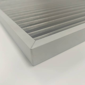 नए 304 स्टेनलेस स्टील वाशेबल प्रतिस्थापन प्लेट फिल्टर प्राथमिक दक्षता एयर कंडीशनिंग पूर्व फ़िल्टर आइसो9001 प्रमाणित - Product Image 6