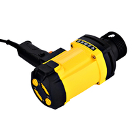 Pompe de transfert de liquides chimiques, de carburant diesel et d'huile électrique Normas 1300W avec tube en plastique, acier inoxydable et alliage d'aluminium