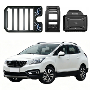 Panier <span class=keywords><strong>de</strong></span> <span class=keywords><strong>toit</strong></span> en alliage d'aluminium pour bagages, échelle latérale et boîte latérale pour <span class=keywords><strong>Peugeot</strong></span> 3008/4008 2017-2026 - Product Image 1