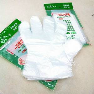 Disposable <b>gloves</b>, catering, food, household, transparent PE plastic, <b>thin</b>, kitchen <b>gloves</b>, edible sanitary <b>gloves</b>, wholesale. - Product Image 1