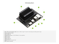 Kit de Desarrollo Oficial Jetson Nano 2GB, Computadora de Inteligencia Artificial para Aprendizaje Profundo y Robots