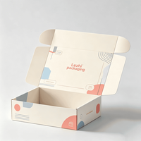 Échantillon gratuit d'emballages d'expédition biodégradables personnalisés, boîtes de courrier écologiques, boîtes de courrier cadeaux avec logo