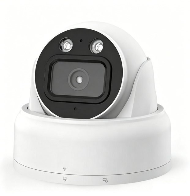 4K 8MP Professional Surveillance IP PoE Security Camera AI Smart Dual Light Microphone Dual-Way Audio Night Vision IP66