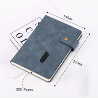 Agenda 2026 en cuir rigide avec reliure spirale A5, 100 feuilles, logo personnalisé, impression UV, journal personnalisé, vente en gros