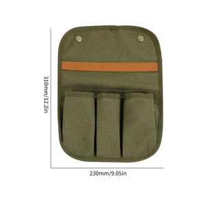 Chaise d'extérieur côté organisateur de pêche Portable toile pêche Rures moulinets sac de rangement accoudoir suspendu organisateur Camping pêche - Product Image 6