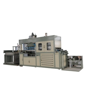 High Speed Vacuum <strong>Thermocal</strong> Forming Machine for PVC/PET/PP/PS Plate - Product Image 1