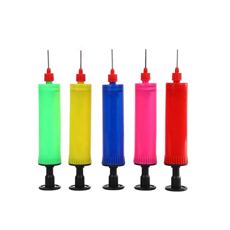 Мини ручной воздушный шариковый насос с иглой для футбола, баскетбола