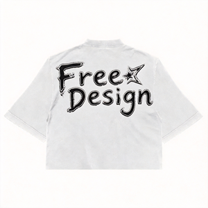 T-shirt de sport unisexe pour homme, coupe classique, grammage lourd, personnalisable avec logo, vente en gros, t-shirt oversize pour homme - Product Image 2