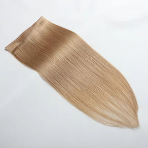 Extension <span class=keywords><strong>de</strong></span> cheveux humains en trame XO <span class=keywords><strong>sans</strong></span> couture, micro-<span class=keywords><strong>perles</strong></span>, trou invisible, trame injectée, trame papillon, trame en peau PU avec trous - Product Image 3