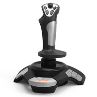 Suministro Directo de Fábrica PXN-F16, Joystick de Vuelo USB Certificado para Juegos de Deportes Aéreos y Simulación de Vuelo Transfronterizo