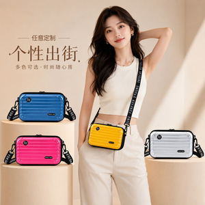 Bolso Bandolera Mini Personalizable, Cuadrado, para Maquillaje, para Uso Diario - Product Image 4