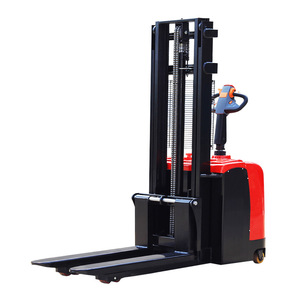 Carrello Elevatore Elettrico Uni-Silent 1.5T con Operatore a Terra, Altezza <span class=keywords><strong>5M</strong></span>, Batteria al Piombo-Acido, Stoccatore Elettrico per Magazzino CQD1550S - Product Image 4