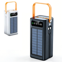 Oraimo Solar Kapasitas Tinggi 22.5w Power Station Charger Portabel Ponsel 10w Senter Pengisian Cepat Panel Power Bank Dengan Kabel