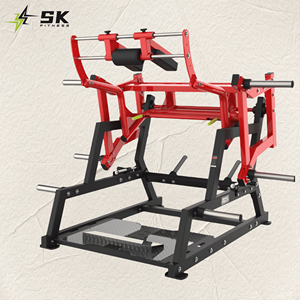 Máquina de prensado de patas para cargadora compacta SK HM96, construcción de acero, capacidad de 2t, peso máximo de usuario de 200 kg, ajustable, segura y duradera - Product Image 1