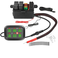 Circuit universel boîte de commande bouton interrupteur Pod tactile boîte de commutation 6 gangs panneau de commutation pour camion ATV UTV SUV voiture