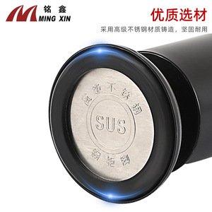 Ming Xin Furniture <b>Leg</b> 201 Stainless Steel Brushed Black Heavy Duty Cabinet <b>Sofa</b> Support - Product Image 3