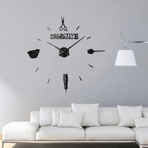 Orologio da <span class=keywords><strong>parete</strong></span> con adesivo decorativo per la casa all'ingrosso 3D design senza cornice <span class=keywords><strong>orologi</strong></span> da <span class=keywords><strong>parete</strong></span> fai da te - Product Image 2