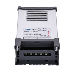12V 150W extérieur étanche à la pluie LED pilotes SMP interrupteur transformateurs à sortie unique 220V AC DC alimentation pour alimentation à découpage - Product Image 4