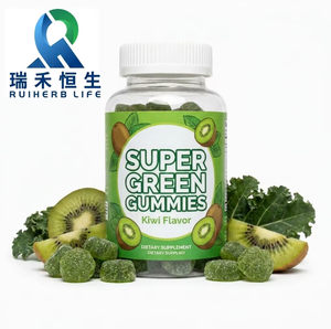 Complément alimentaire Easy Chew Super Green Gummy, riche en fibres, complexe vitaminique, <span class=keywords><strong>sans</strong></span> poudre désagréable, soutien quotidien pour une alimentation équilibrée, 30 portions, adulte - Product Image 6