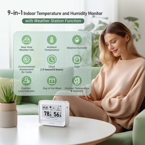 Monitor de Temperatura y Humedad Interior INKBIRD IBS-TH5 WiFi 8 en 1, Pantalla de 3.71 Pulgadas, Batería de 2000 mAh, Portátil para Hogar, Bodega, Incubadora - Product Image 5