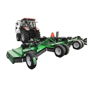 Farm Machinery Use Big Field Grass Flail Lawn Mower For Airport