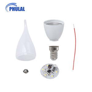 Ampoule LED intelligente certifiée CE RoHS <span class=keywords><strong>5W</strong></span> 7W B22 E27 <span class=keywords><strong>E14</strong></span> Économie d'énergie Corps de lampe en plastique Skd Ckd OEM ODM Usine d'ampoules LED - Product Image 1