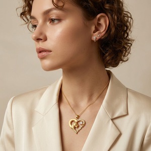 Collana con Ciondolo a Forma di Ghepardo in Argento Sterling S925, Gioiello Spazzolato con Moissanite, Regalo d'Amore - Product Image 3