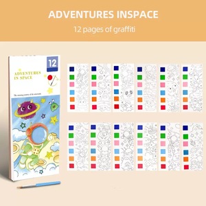 Eabor WB-22 Pocket Watercolor Painting Book with Built-in Pigment for Student <strong>Drawing</strong> Toys Set - Product Image 5