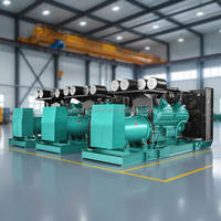 Générateur diesel de secours Kennon 500 kW KNC500-GF 625 kVA silencieux avec réservoir de base de 24 heures (982 gallons) Niveau 2 : Équipements et Batteries