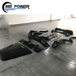 Kit de Carrocería Estilo G63 1:1 para <span class=keywords><strong>Mercedes</strong></span> Clase G W463 G350/<span class=keywords><strong>G400</strong></span>/G500 (2020+), Actualización de Antiguo a Nuevo con Luces de Capó y Guardabarros - Product Image 4