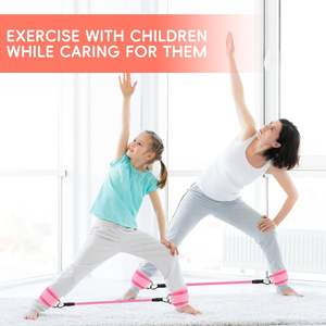 Bandas de resistencia de tobillo con puños, bandas de tobillo para hacer ejercicio, banda de resistencia de tobillo, equipo de entrenamiento de glúteos, ejercicio de glúteos, Fitne - Product Image 5