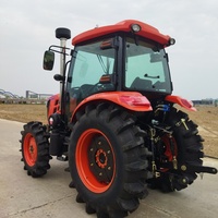 Tracteurs agricoles 4x4 90 ch, tracteurs à roues pour la ferme, avec des prix compétitifs pour les tracteurs chinois