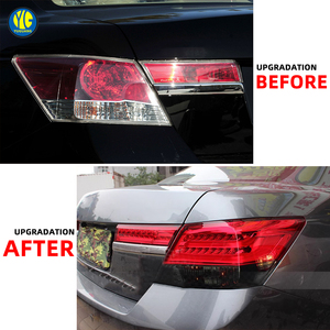 Conjunto de Luces Traseras YU GUANG para <span class=keywords><strong>Honda</strong></span> <span class=keywords><strong>Accord</strong></span> 8ª Gen <span class=keywords><strong>2008</strong></span> 2013, Mejora de Lámpara Trasera LED con Señal de Giro DRL - Product Image 4
