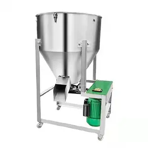 Industrielle kleine mobile vertikale Getreide Schwein Schaf Pferd Fisch Kaninchen Kaninchen Türkei Premix Milchkuh Viehfutter Mixer Maschine