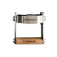 Poignée de traction latérale plate en acier inoxydable haut de gamme pour entraînement des épaules et accessoires de musculation pour poutre de traction