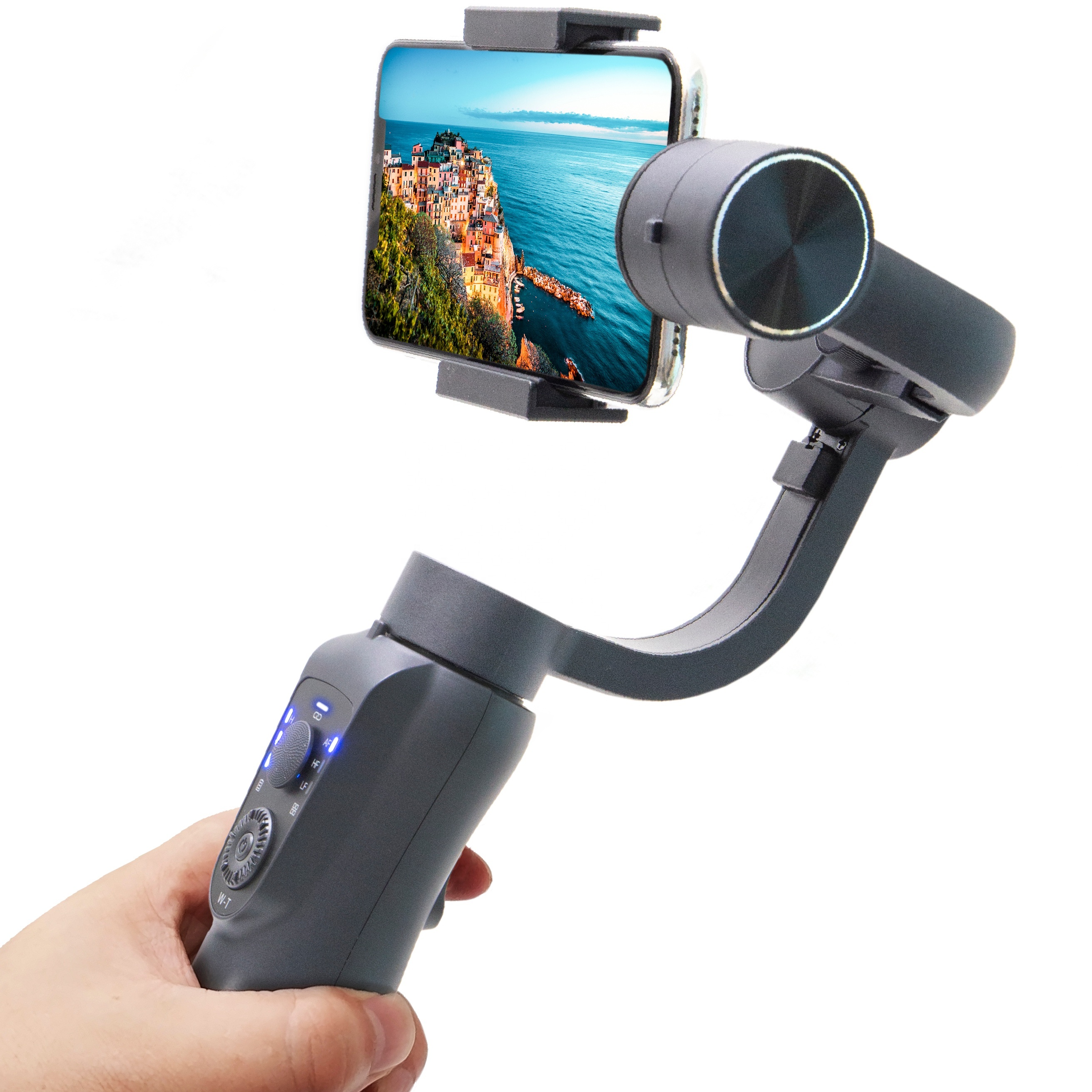 3-Axis Handheld Gimbal Stabilizer – Professional Smartphone & Camera Video Stabilizer - View 2