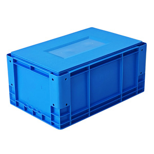 ESDBOX solido AGV scatola di immagazzinaggio di plastica verticale riciclabile <span class=keywords><strong>cassa</strong></span> di ricambio tridimensionale <span class=keywords><strong>fondo</strong></span> ispessito per la logistica di fabbrica - Product Image 1
