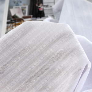 Tissu en coton pur brodé jacquard, style court et pastoral, pour chemises, robes et vêtements pour enfants - Product Image 6