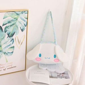 กระเป๋าผ้ากำมะหยี่ลายการ์ตูน Kuro-Mi กระเป๋าสะพายหลัง Me-lody กระเป๋าถือยัดนุ่นน่ารักของขวัญของเล่นกระเป๋าใส่เหรียญ - Product Image 1