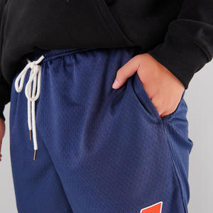 Short en maille polyester à séchage rapide personnalisable, short en maille épaisse de basket-ball pour homme - Product Image 5